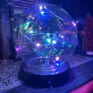 Crystal Ball with lights for Halloween